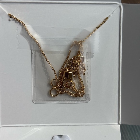 Kate Spade My Love Pavé Heart Pendant Necklace Gold Brand New KA675 - Picture 6 of 8